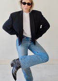 The Jane Jacket - Satin Lapel