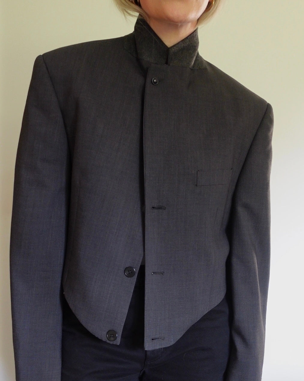 The Jane Jacket - Dark Grey