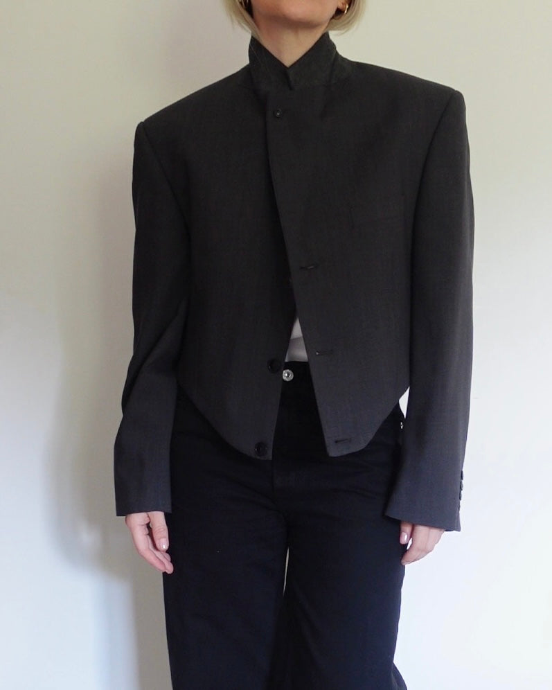 The Jane Jacket - Dark Grey
