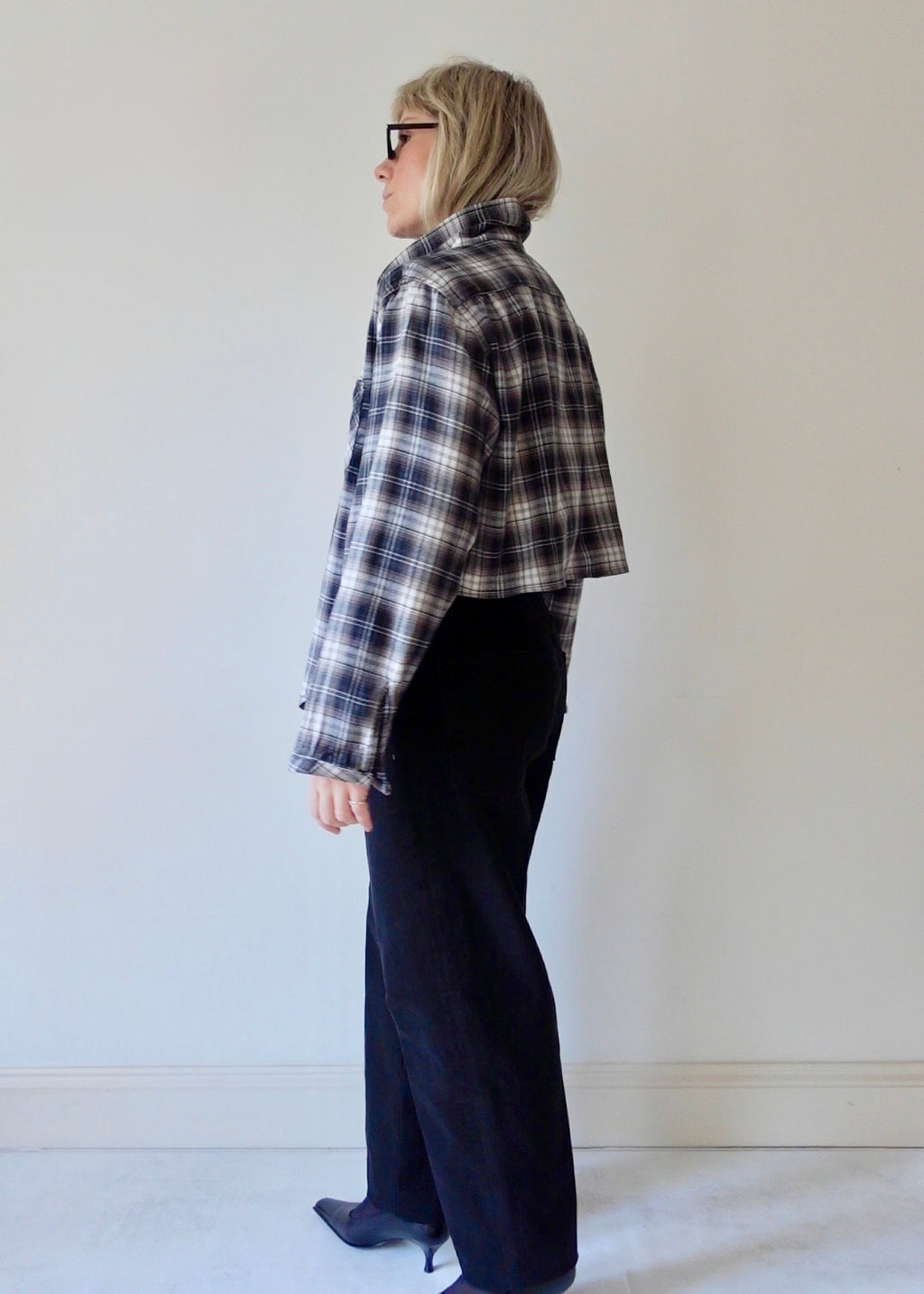 The Frame - Black and Brown Check