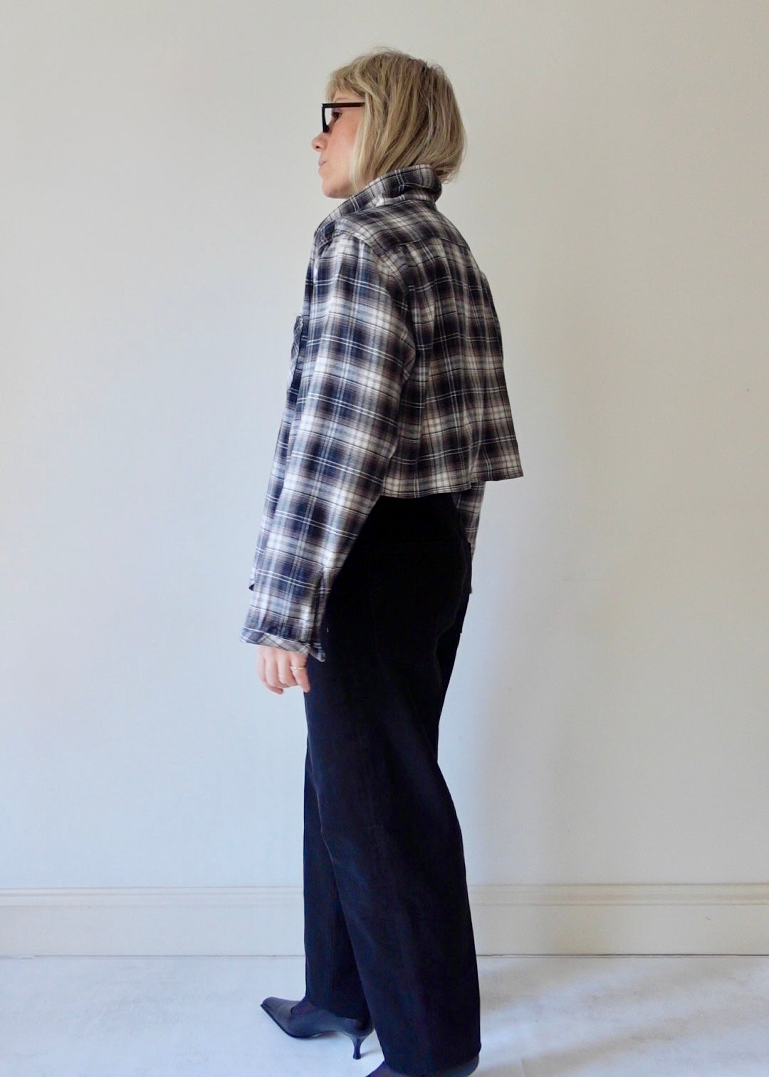 The Frame - Black and Brown Check