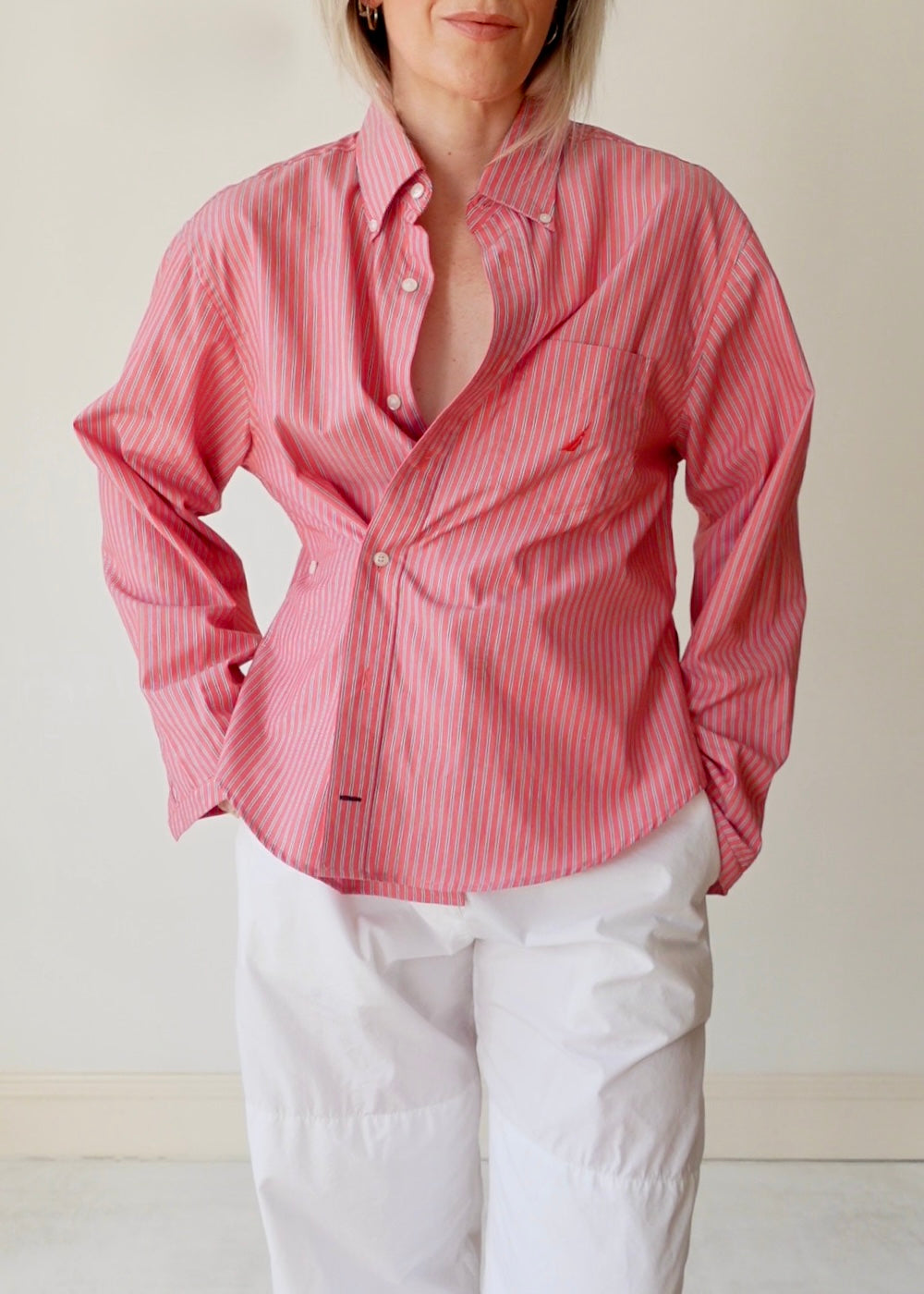 The Repeat - Coral Stripe