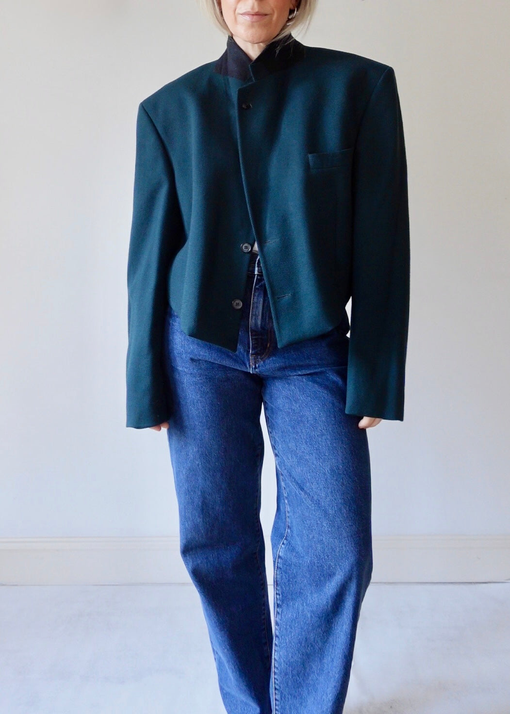 The Jane Jacket - Dark Green