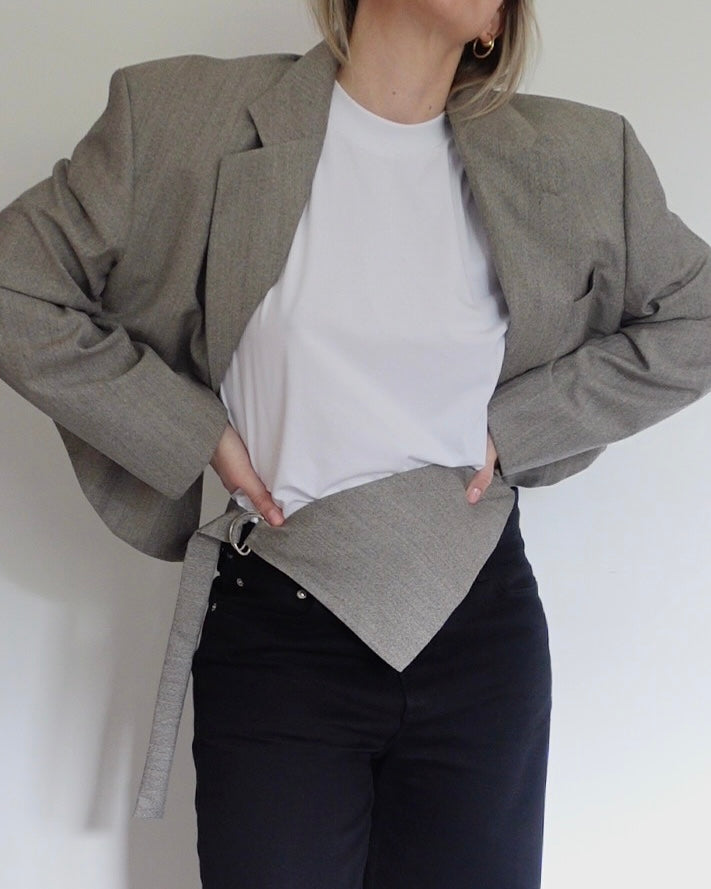The Jane Jacket - Stone