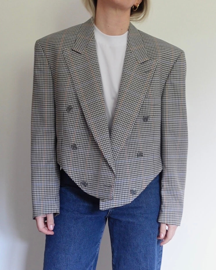 The Jane Jacket - Houndstooth