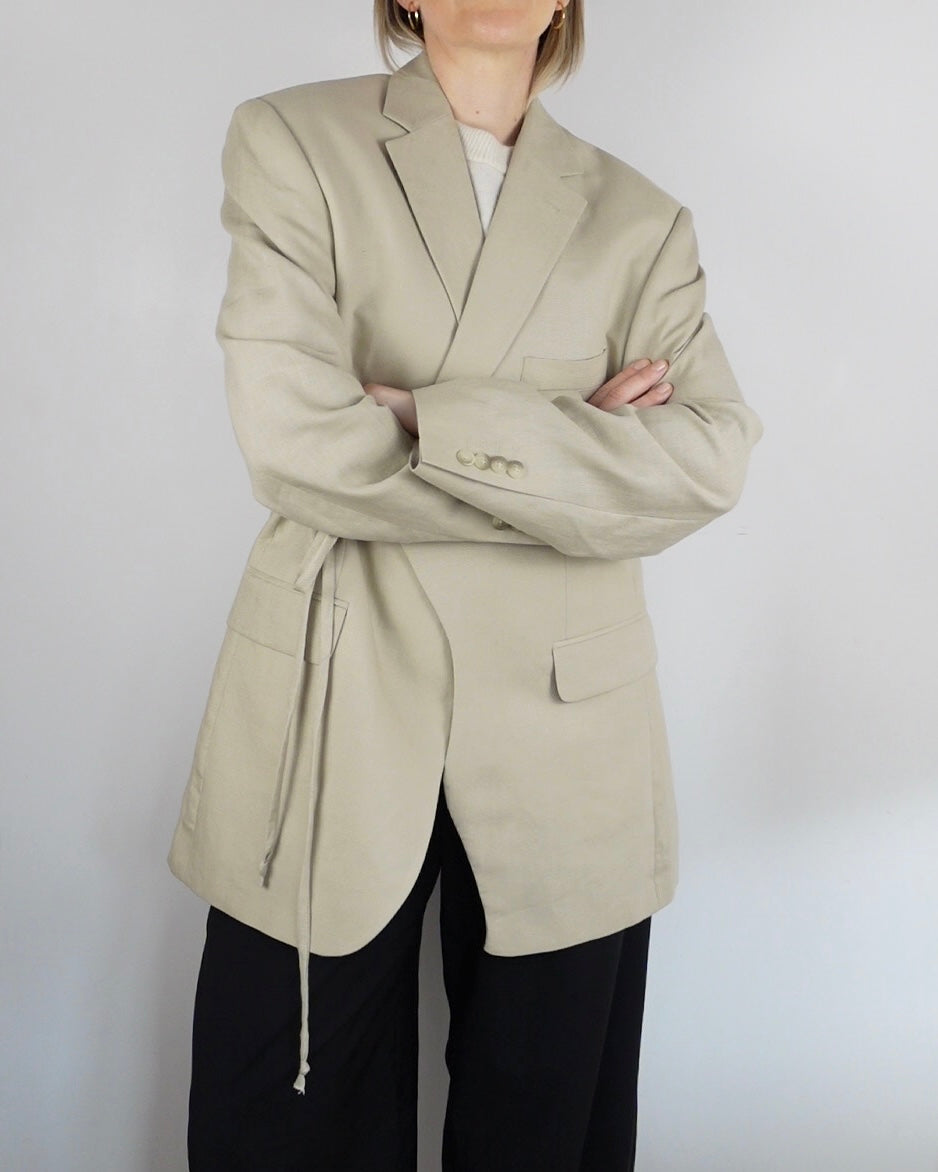 The Miles Blazer - Beige