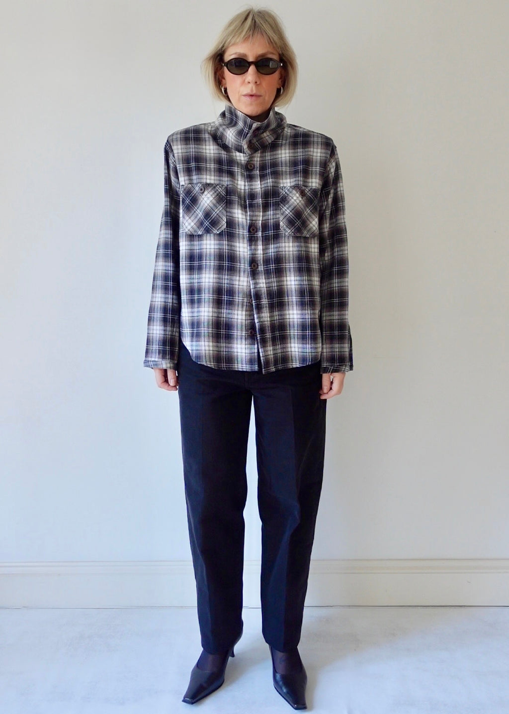The Frame - Black and Brown Check