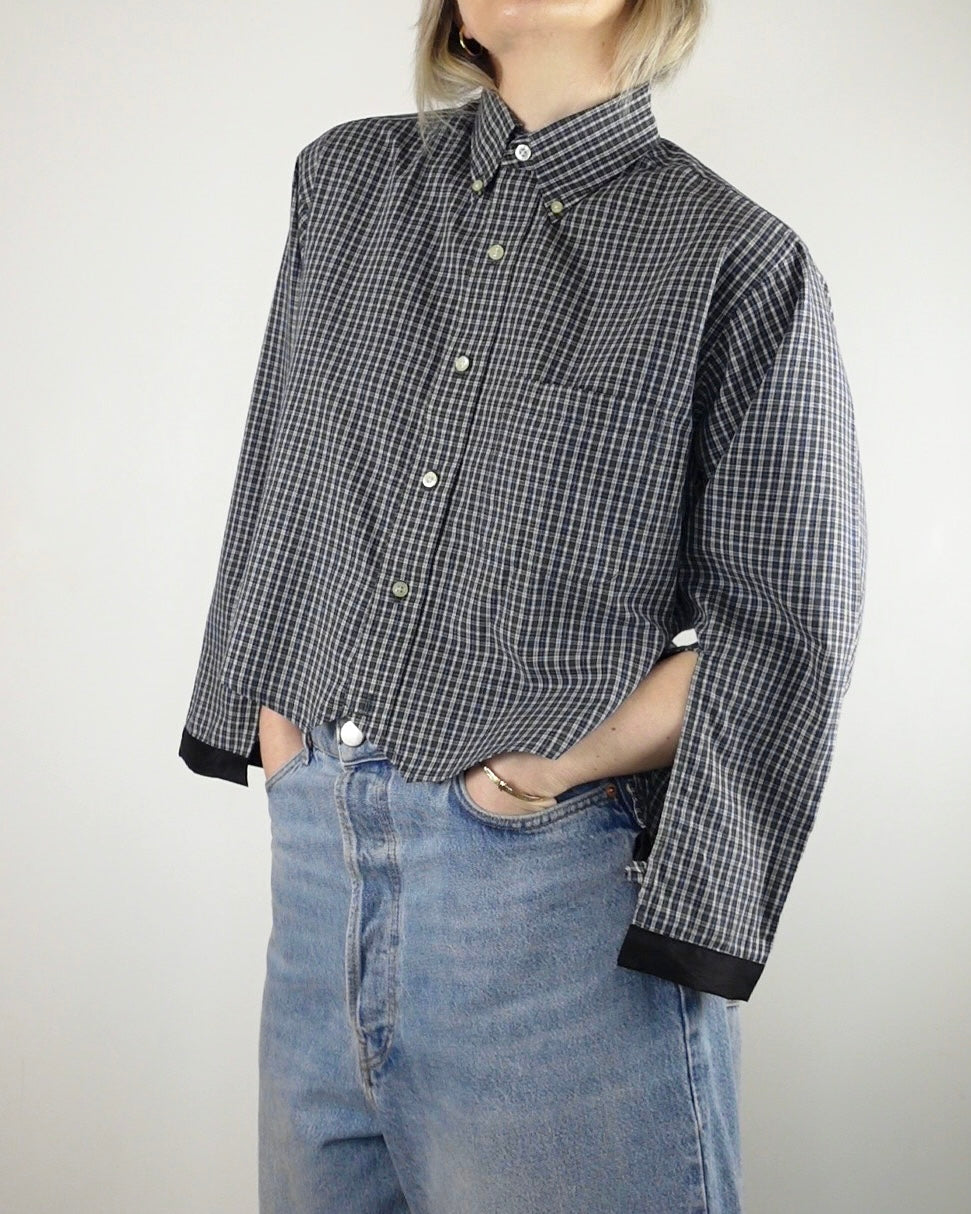 The Play Shirt - Dark Green Check