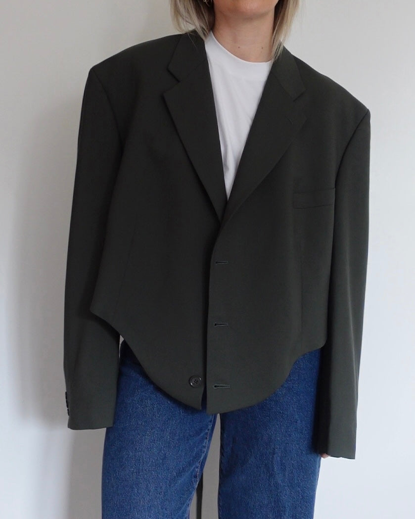 The Jane Jacket - Olive Green