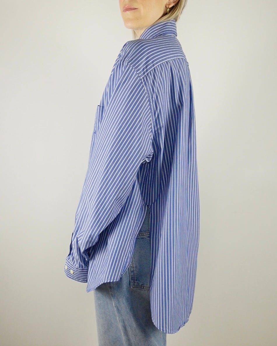 The Everyday - Blue Chambray Stripe