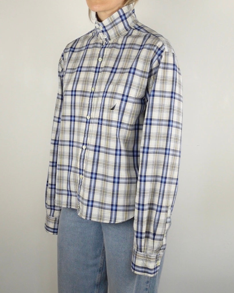 The Work Shirt - Blue and Yellow Check