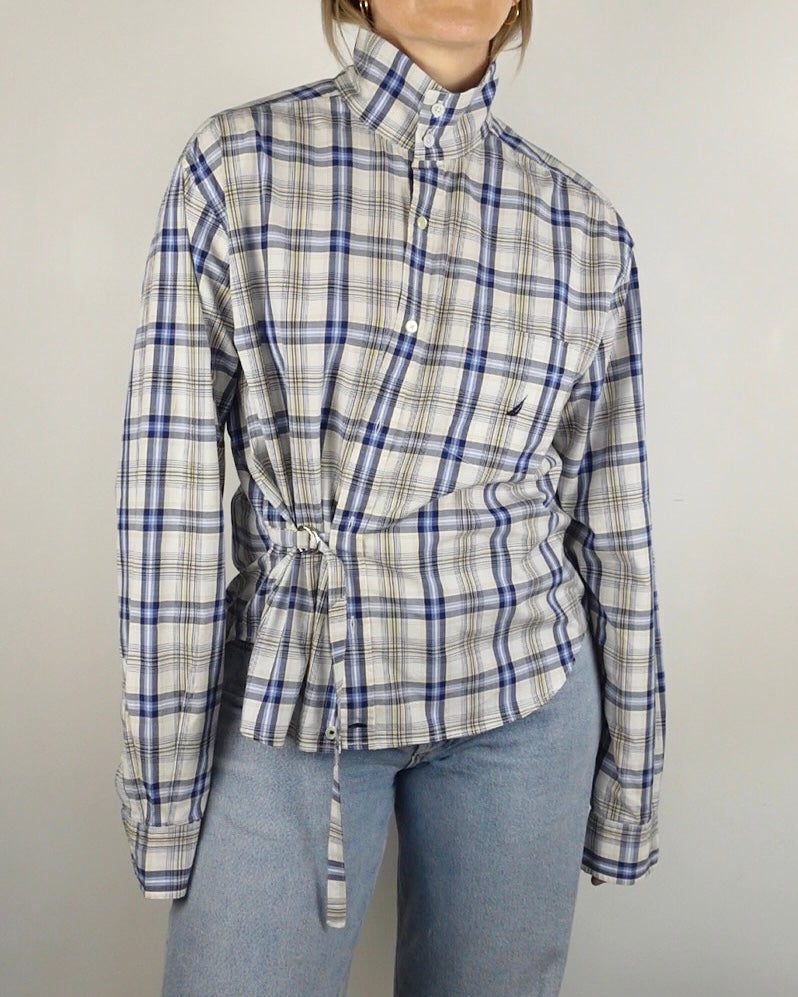 The Work Shirt - Blue and Yellow Check