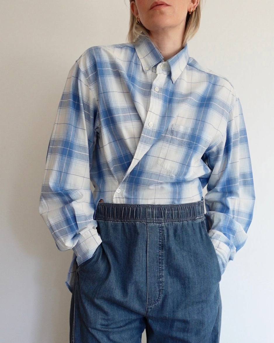The Everyday - Pale Blue Check