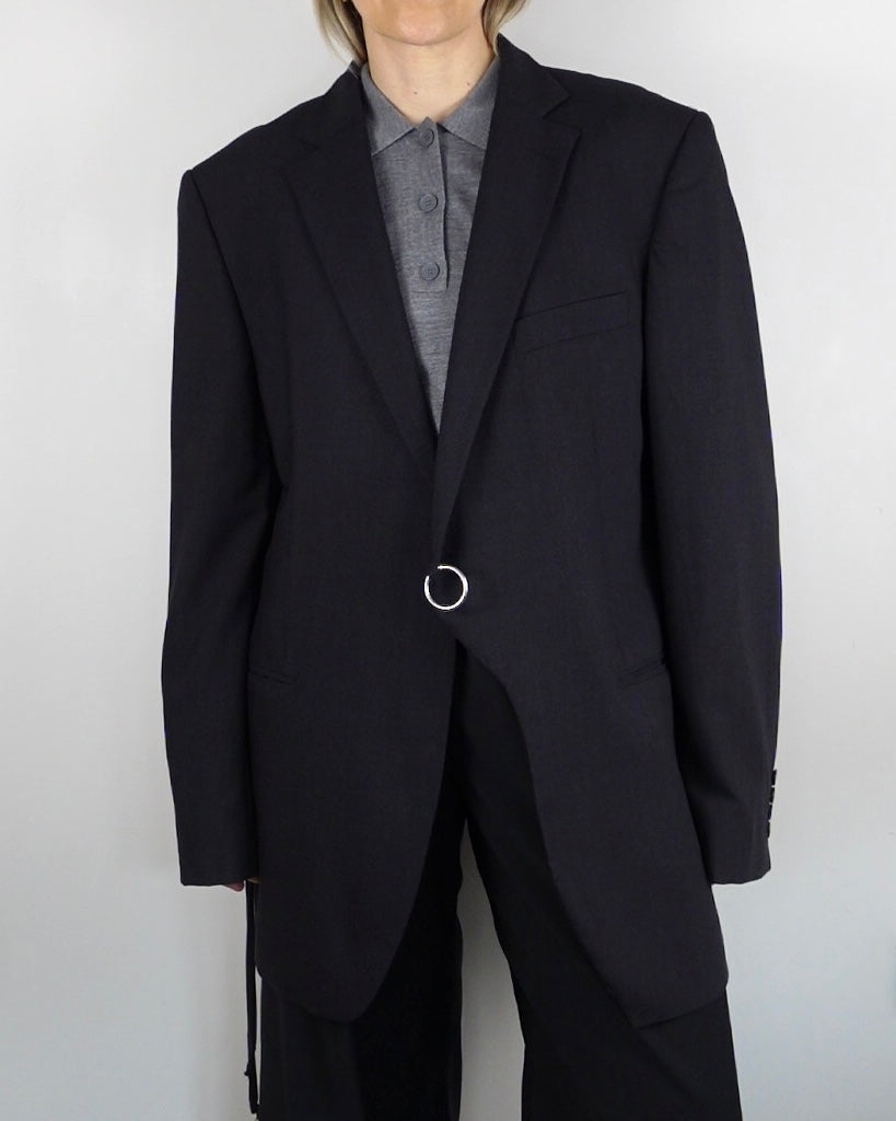 The Miles Blazer - Charcoal