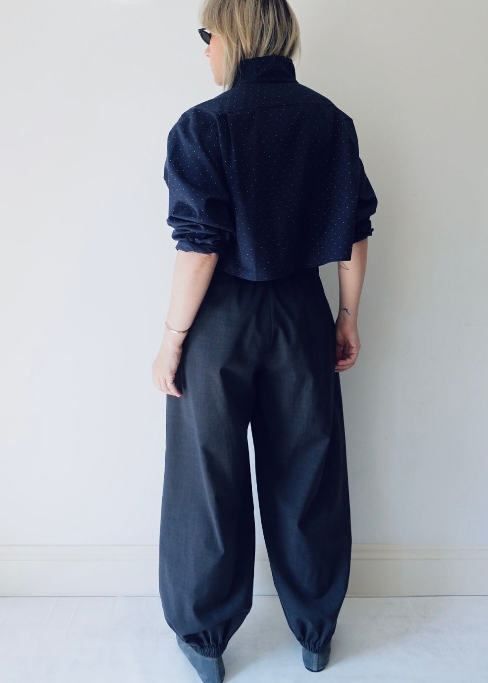 The Frame - Navy Dot