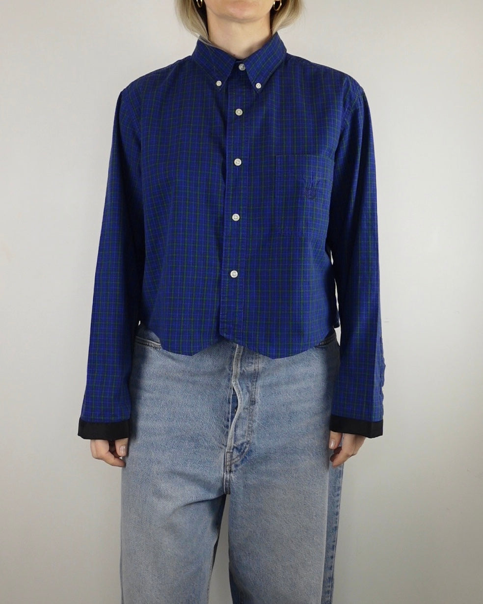 The Play Shirt - Blue and Green Check