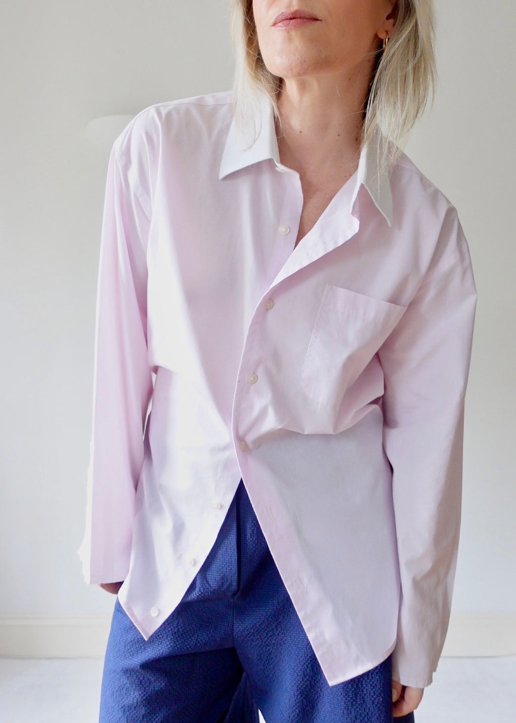 The Form - Pink Contrast Collar