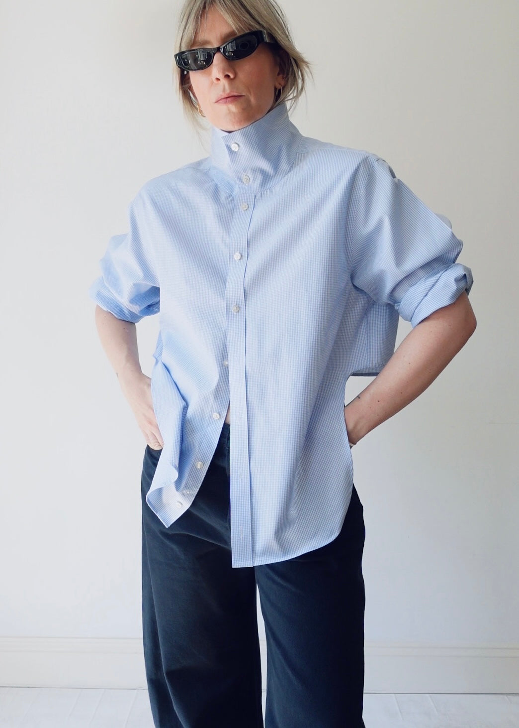 The Frame - Blue Gingham