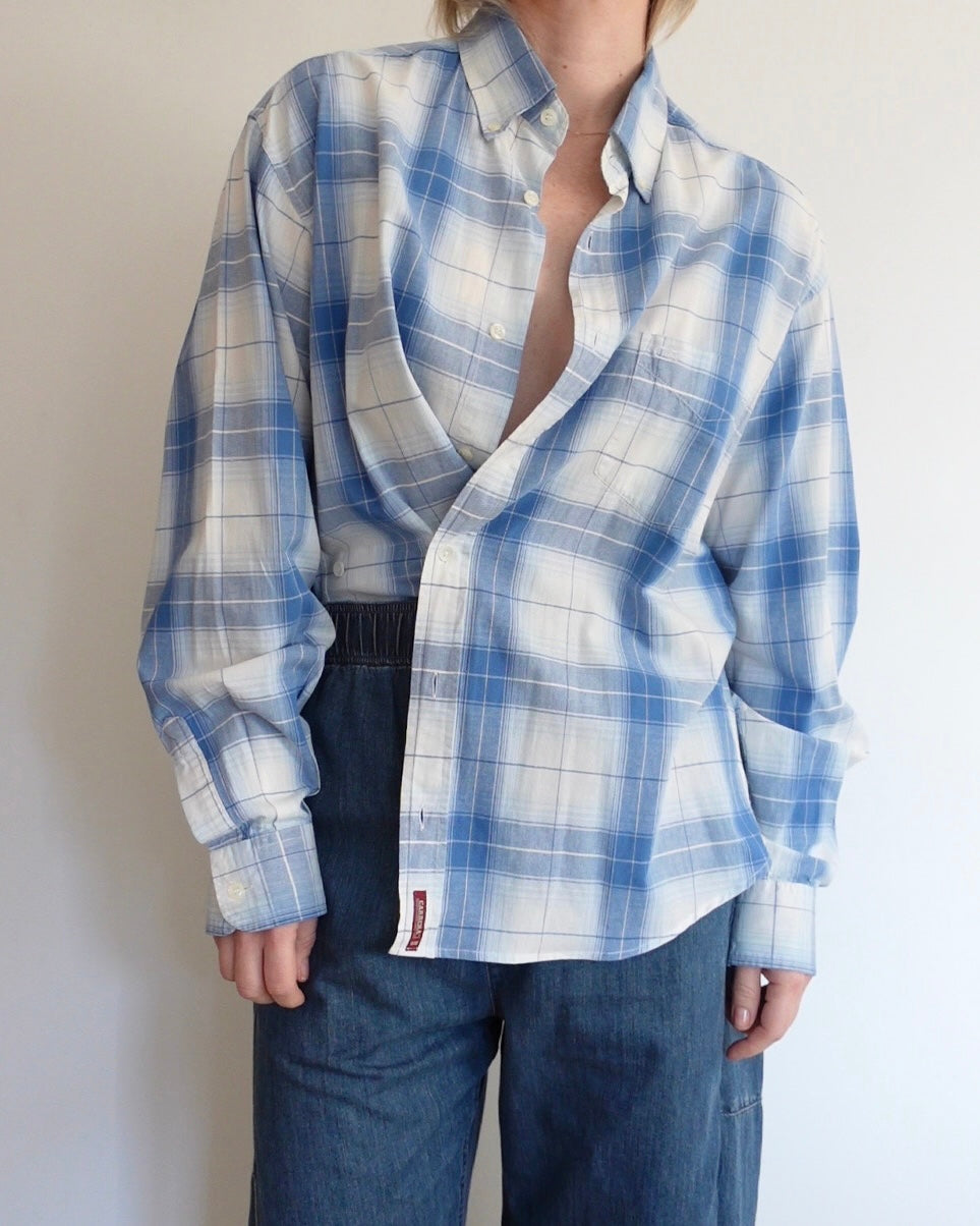 The Everyday - Pale Blue Check