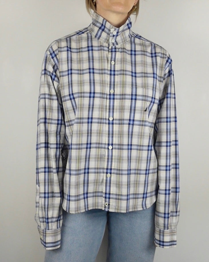 The Work Shirt - Blue and Yellow Check