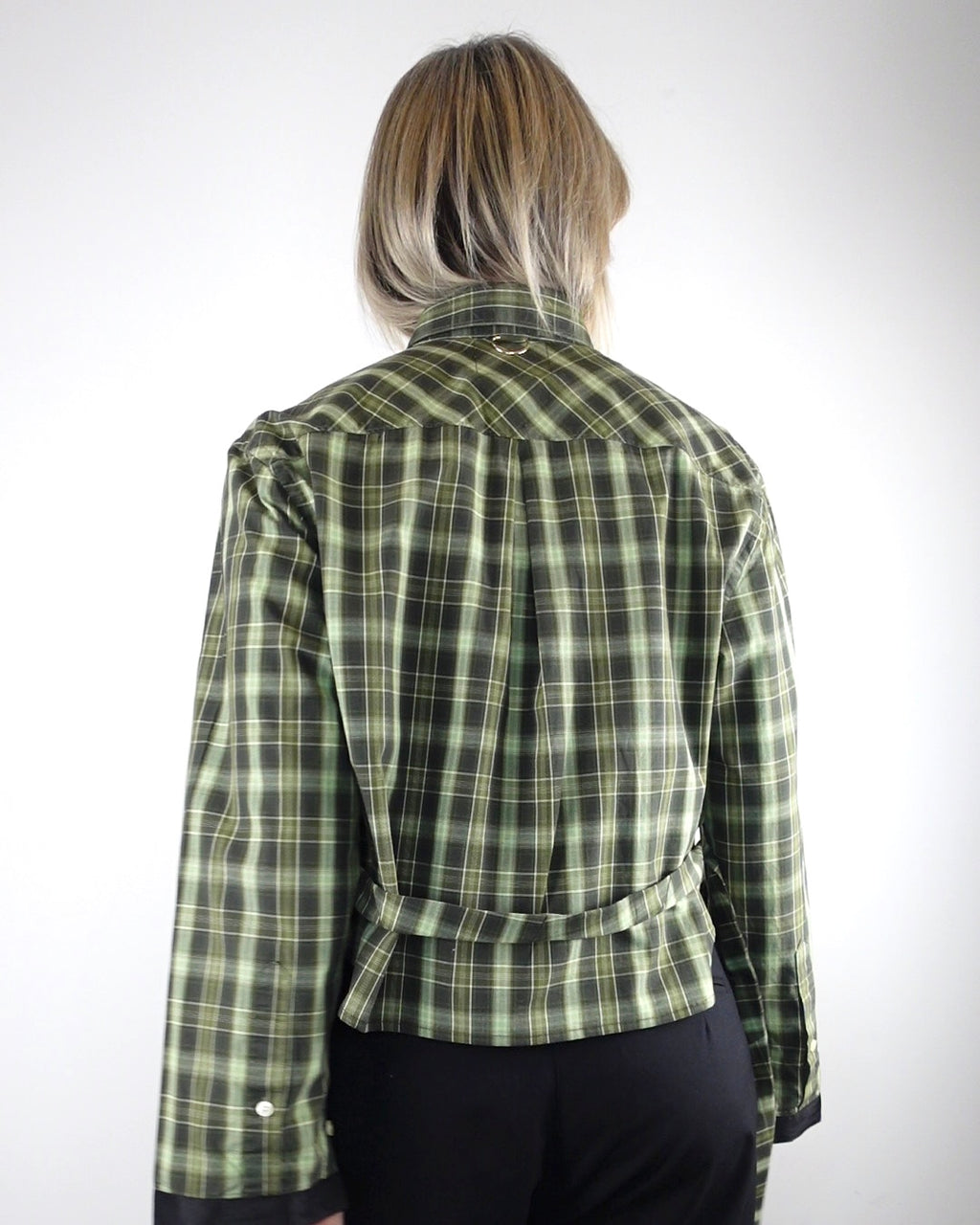 The Work Shirt - Green Check
