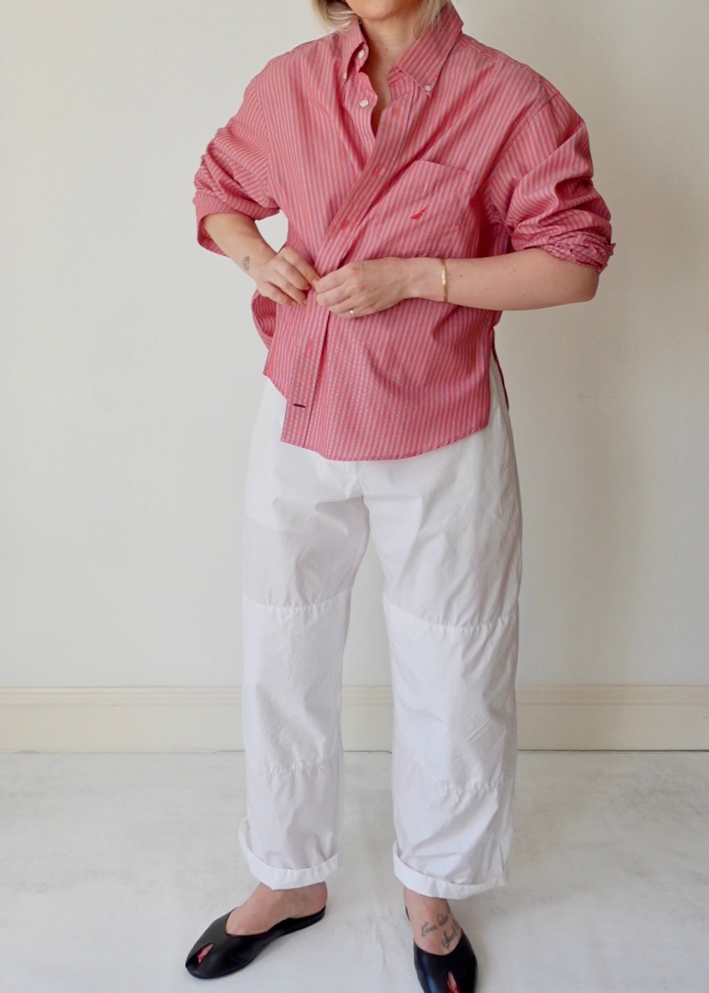 The Repeat - Coral Stripe