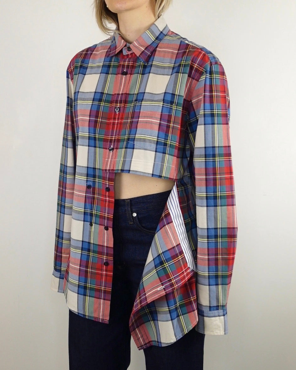 The Weekender - Red, White and Blue Plaid