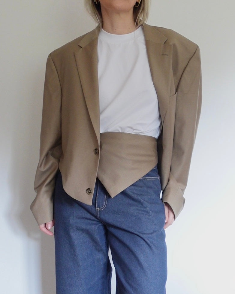 The Jane Jacket - Sand