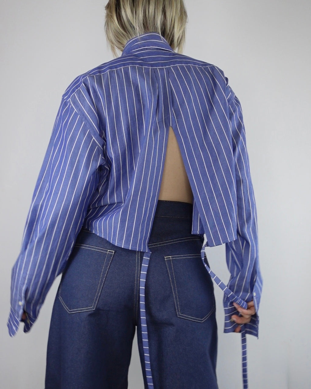 The Weekday - Blue Chambray Stripe