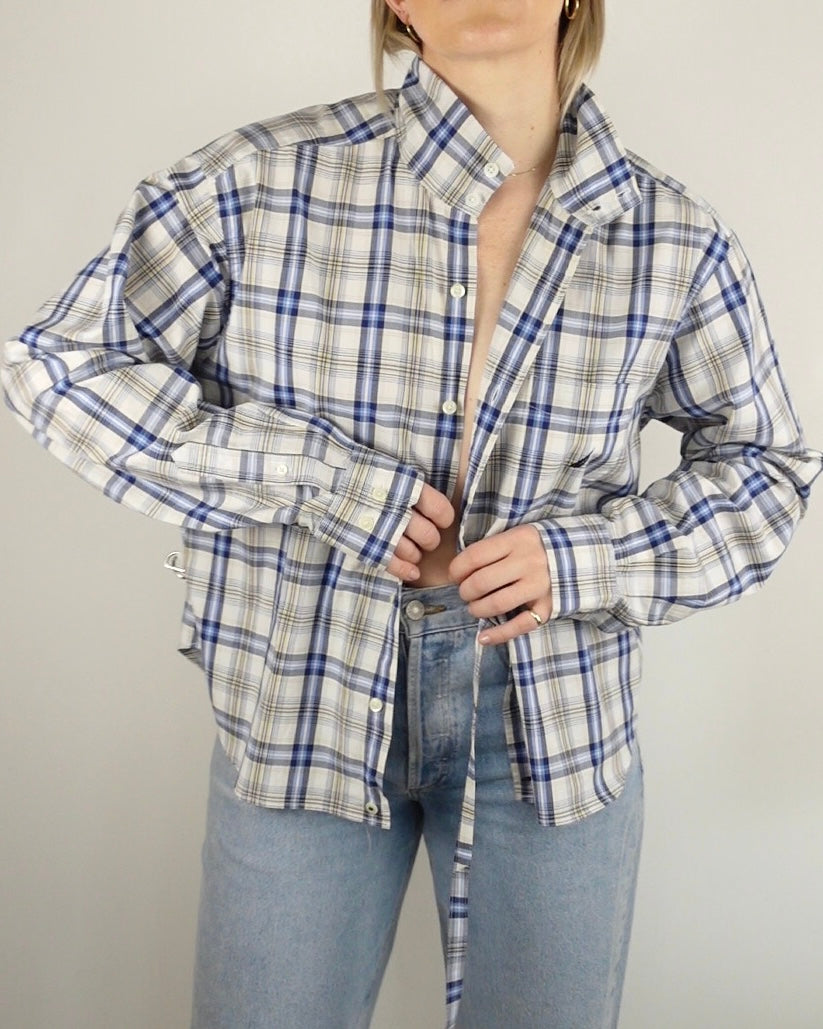 The Work Shirt - Blue and Yellow Check