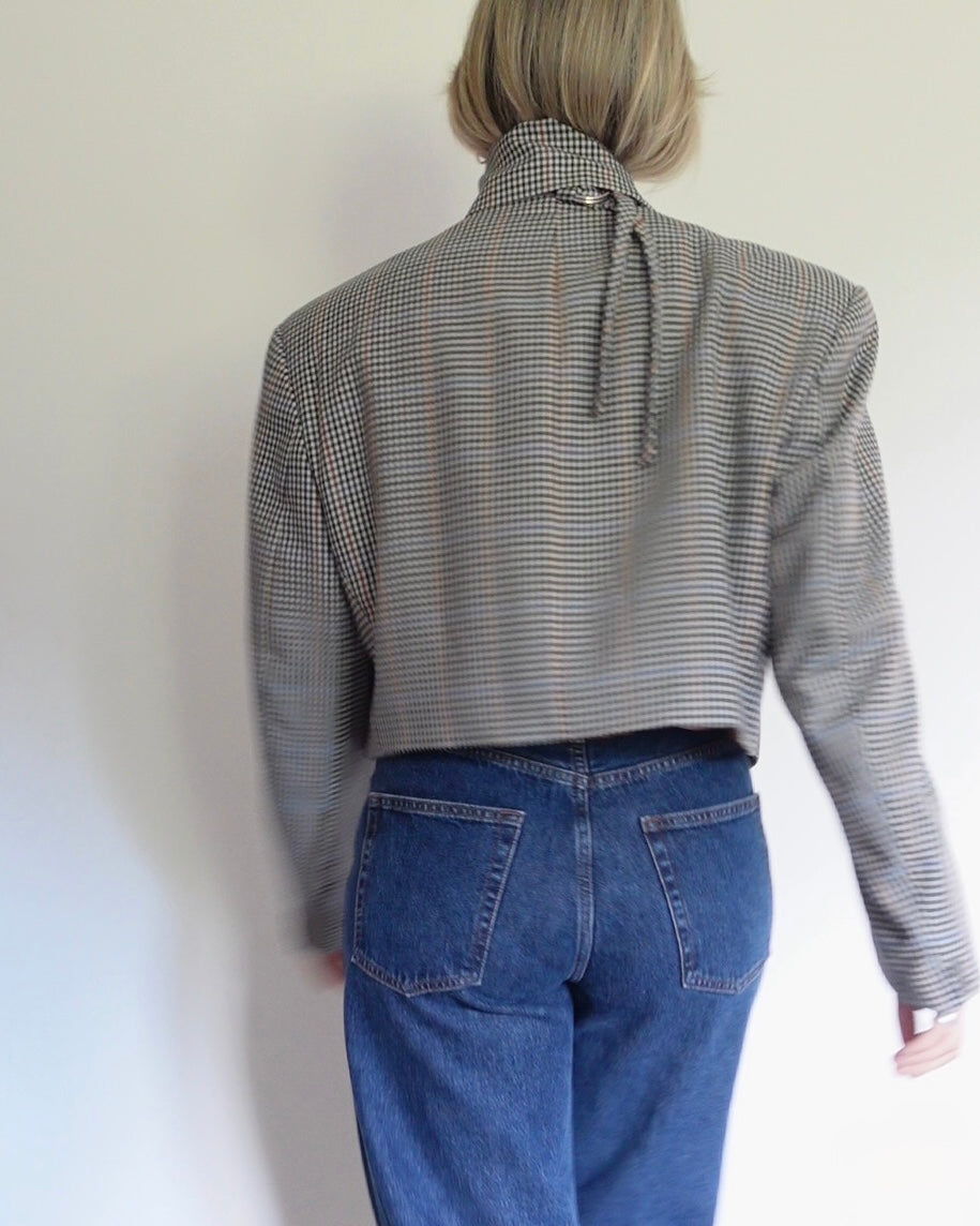 The Jane Jacket - Houndstooth