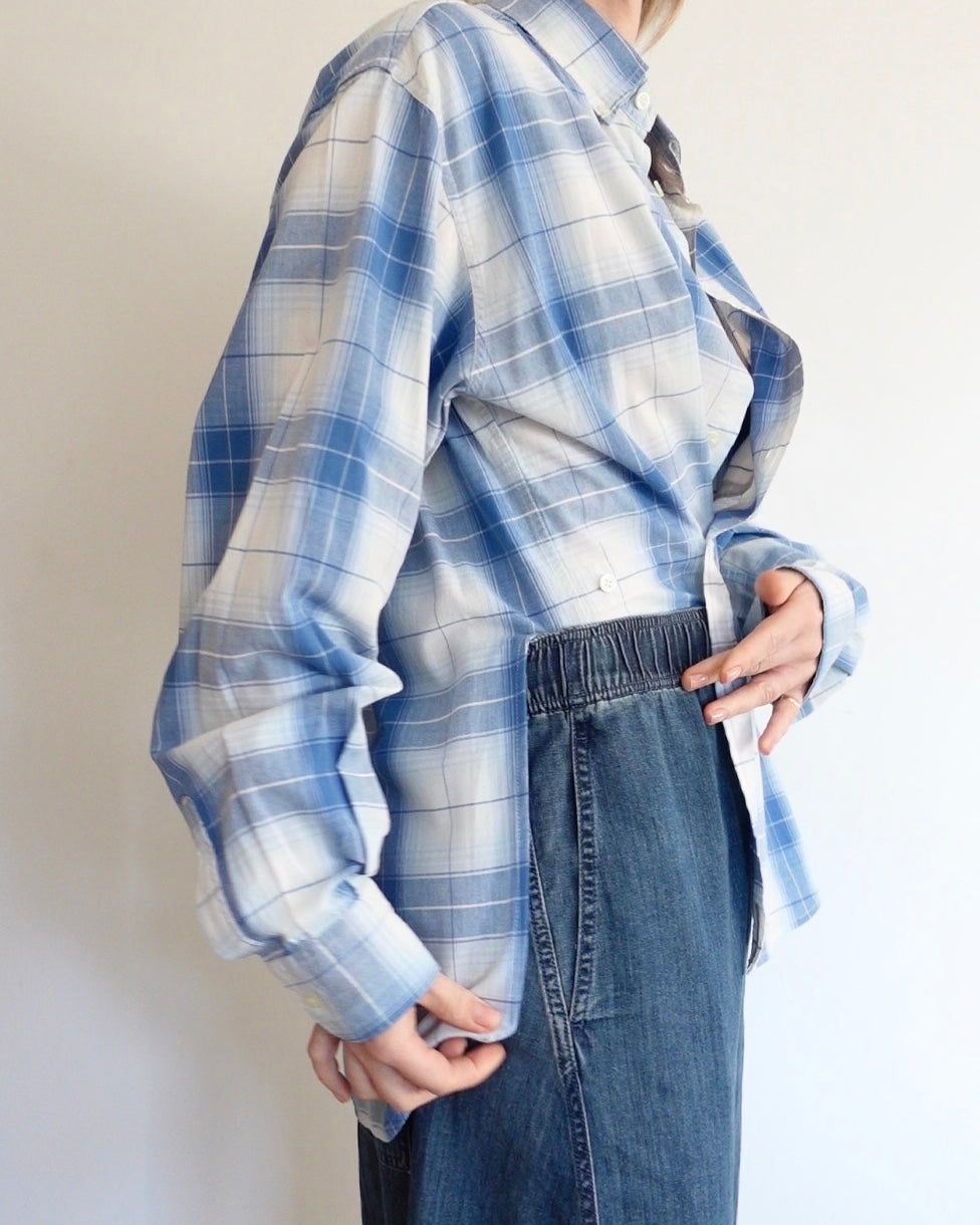 The Everyday - Pale Blue Check