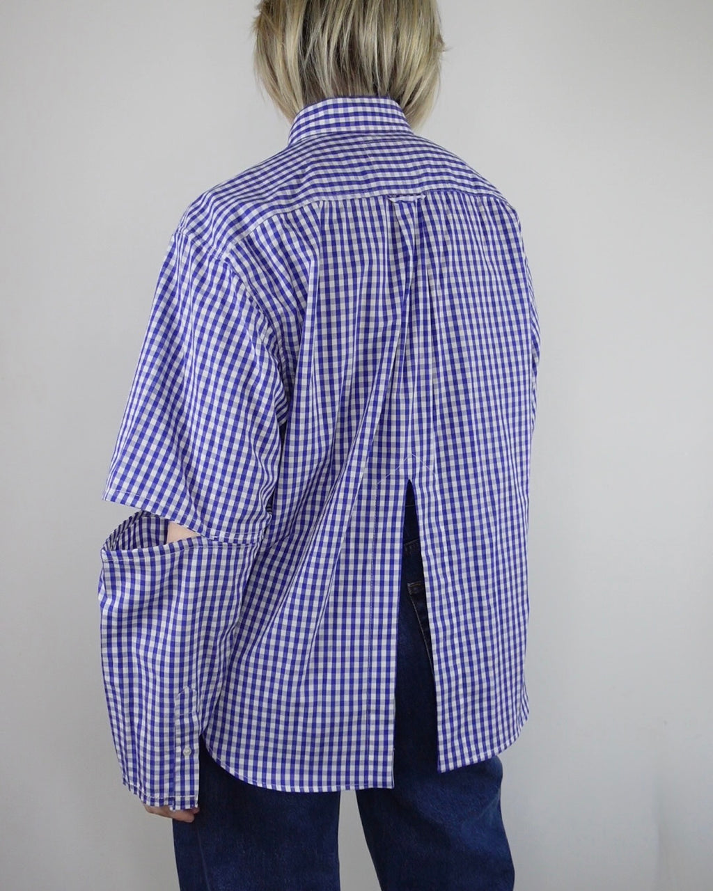 The Vacation Shirt - Blue Gingham