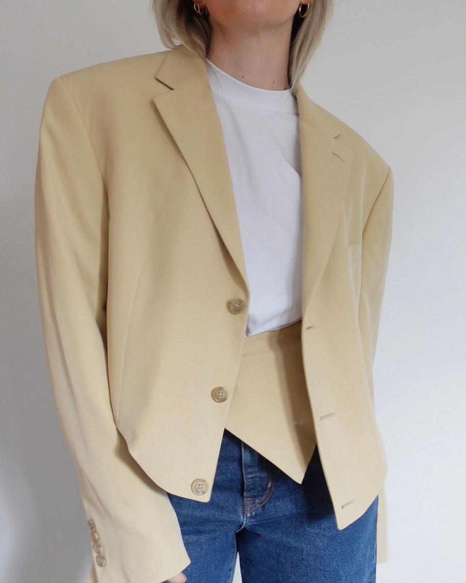 The Jane Jacket - Butter