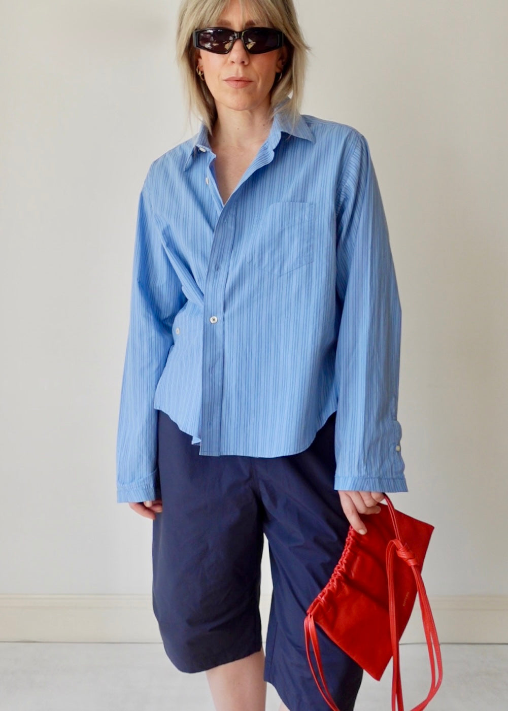 The Repeat - Blue on Blue Stripe