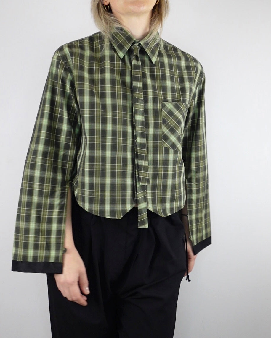 The Play Shirt - Green Check