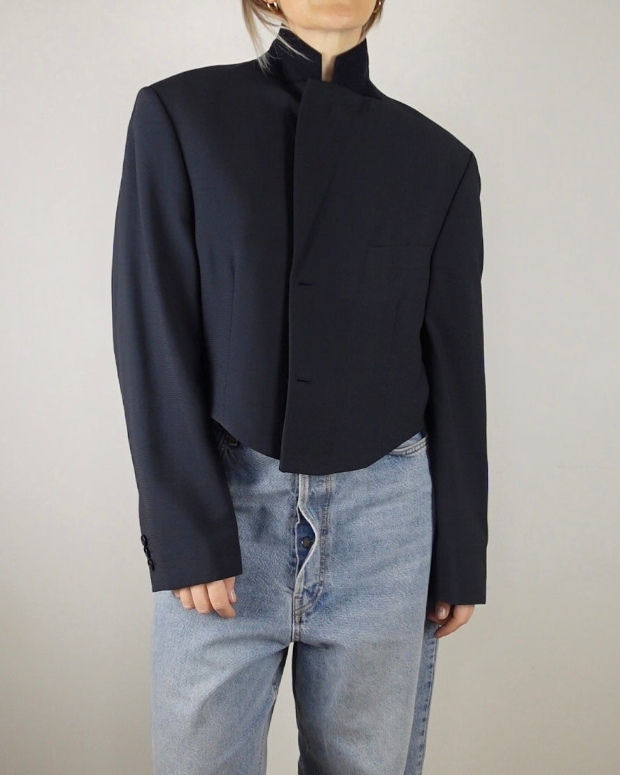 The Jane Jacket - Bluish Black