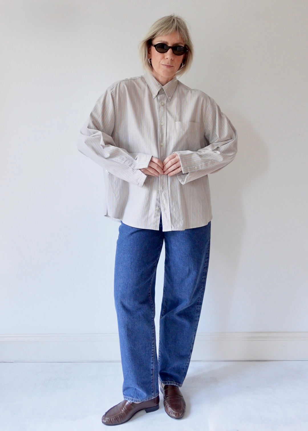 The Repeat - Beige Stripe