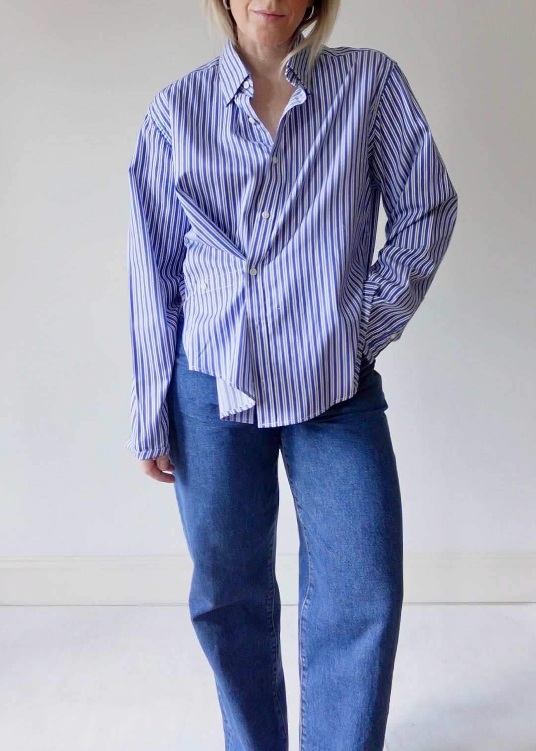 The Repeat - Cobalt Stripe