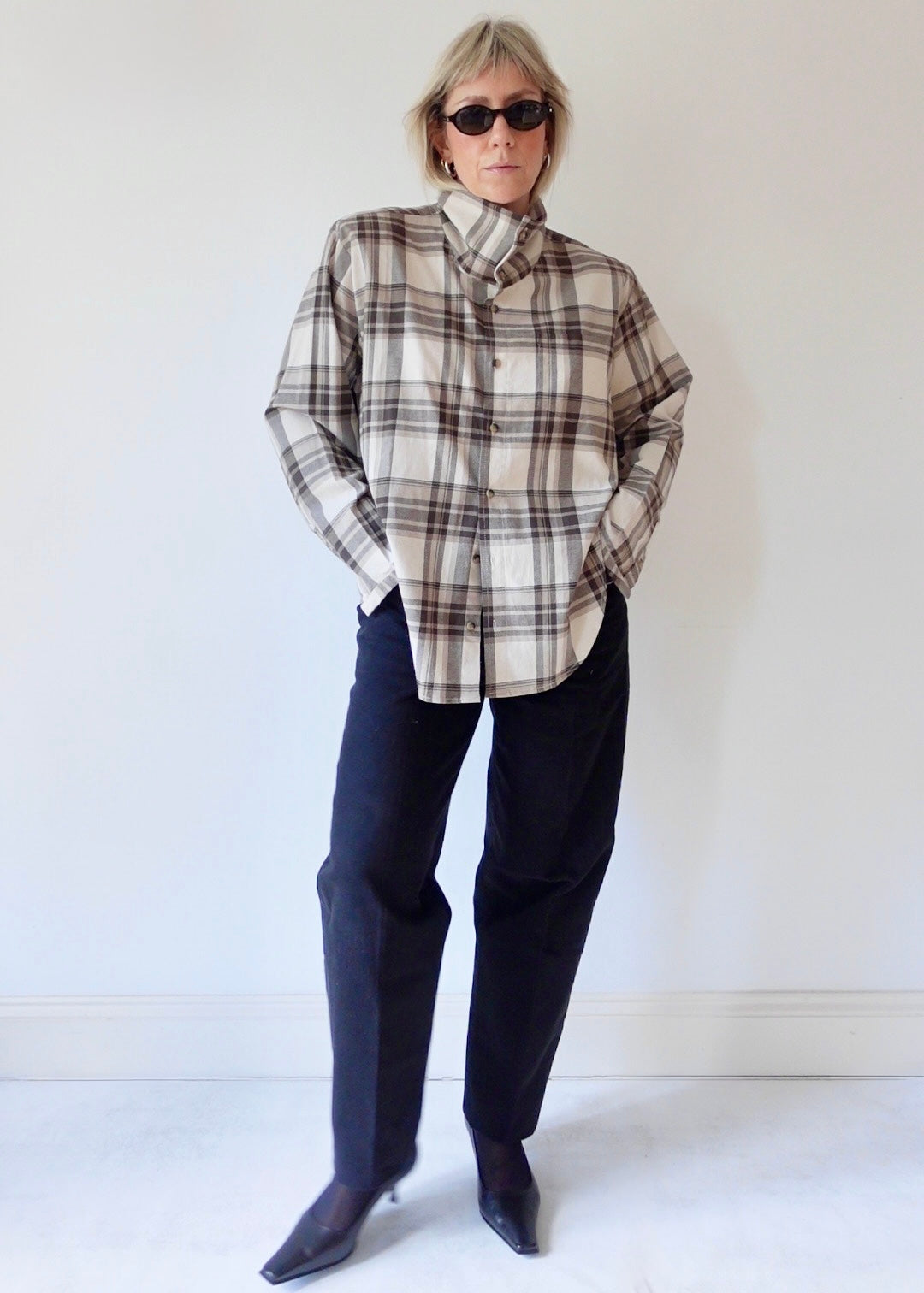 The Frame - Brown Check