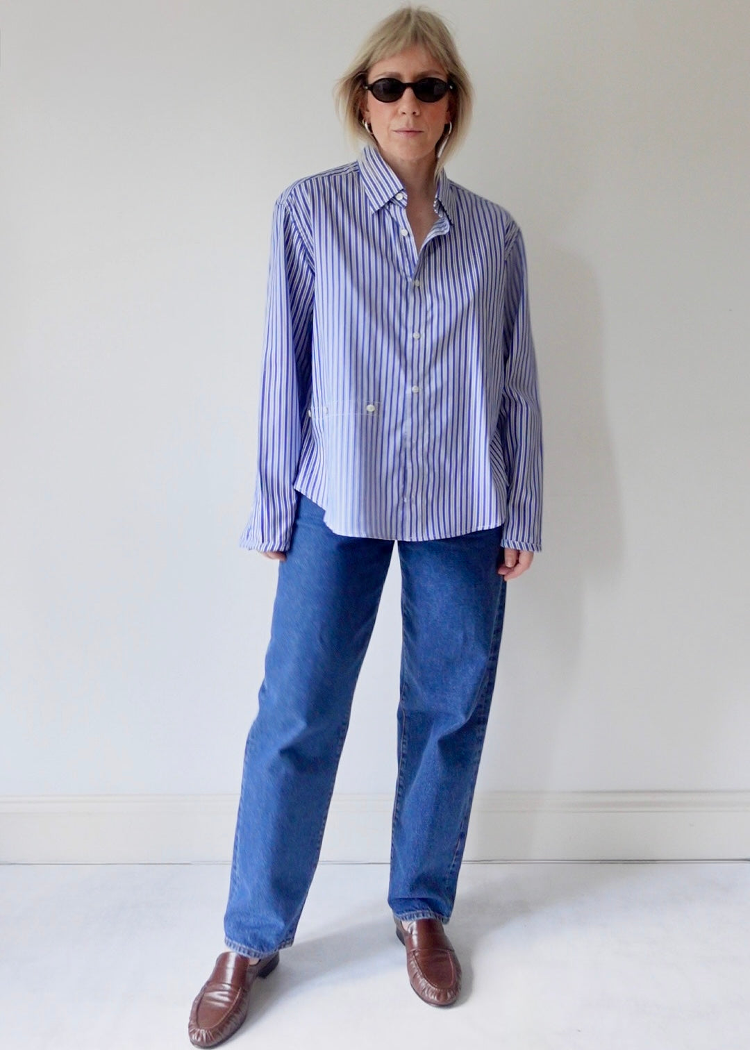 The Repeat - Cobalt Stripe